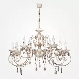 Подвесная люстра Eurosvet Джованни 10009/12 белый с золотом