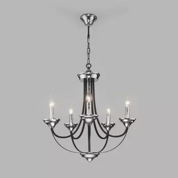 Подвесная люстра Eurosvet Lazzaro 60098/5 хром (a056590)