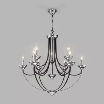 Подвесная люстра Eurosvet Lazzaro 60098/9 хром (a056592)