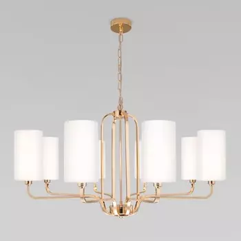 Подвесная люстра Eurosvet Purezza 60128/8 золото (a056929)