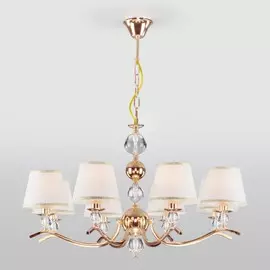Подвесная люстра Eurosvet Sortino 60097/8 золото a045208