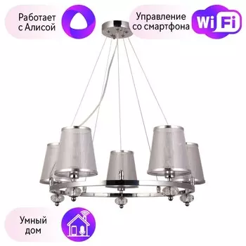 Подвесная люстра F-Promo Argus с поддержкой Алиса 2542-5P-A