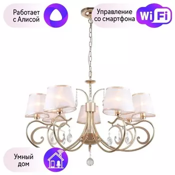 Подвесная люстра F-Promo Charm с поддержкой Алиса 2756-7P-A