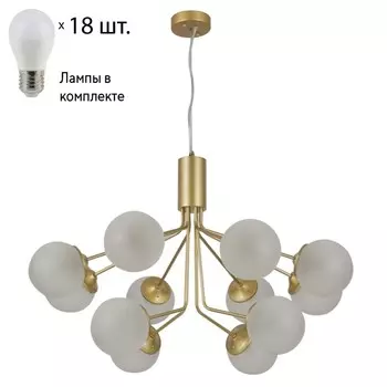 Подвесная люстра F-Promo Pax с лампочками 2631-12U+Lamps E27 P45