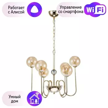 Подвесная люстра Favourite Ariel с поддержкой Алиса 2999-6P-А