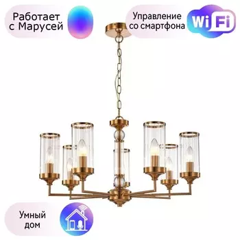 Подвесная люстра Favourite Basis с поддержкой Маруся 2927-7P-М