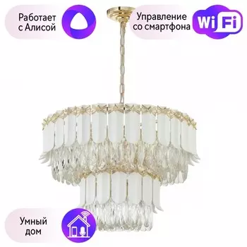 Подвесная люстра Favourite Frons с поддержкой Алиса 2734-9PC-A