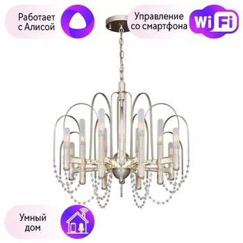 Подвесная люстра Favourite La Salute с поддержкой Алиса 2308-12P-A