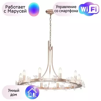 Подвесная люстра Favourite Palmira с поддержкой Маруся 2967-10P-М