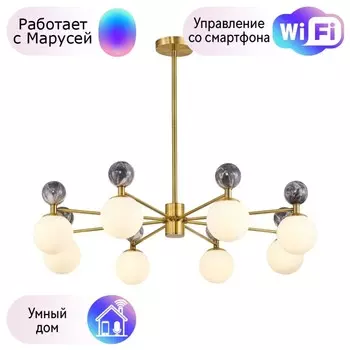 Подвесная люстра Favourite Sangamarmer с поддержкой Маруся 3009-8P-М