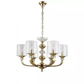 Подвесная люстра Gracia Crystal Lux GRACIA SP6 GOLD