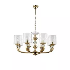 Подвесная люстра Gracia Crystal Lux Gracia SP8 GOLD (0700/308)