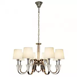 Подвесная люстра iLamp Alesti P2424-8 Nickel