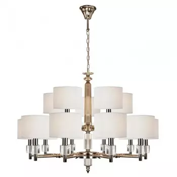 Подвесная люстра iLamp Alexa P2404-10+5 Nickel