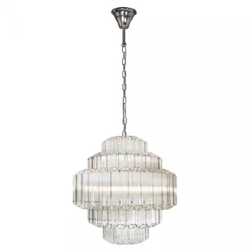 Подвесная люстра iLamp Destiny MD0267-7 CHROME+CLEAR