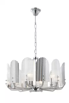 Подвесная люстра iLamp Dolce 15571-6 CR+MULT