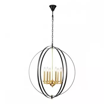 Подвесная люстра iLamp Element 9977-800 GOLD&BLACK