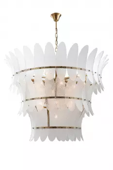 Подвесная люстра iLamp Gramercy 15602-19 ANB+CL