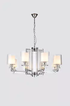 Подвесная люстра iLamp King RM6201-8 CR+CL