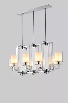 Подвесная люстра iLamp King RM6201-8P CR+CL