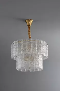 Подвесная люстра iLamp Manhattan P6315-D600 BR