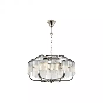 Подвесная люстра iLamp Qeens P9574-6 CR+CL