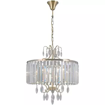 Подвесная люстра Illumico IL3519-5PSQ-24 AB LYRA (1428866)