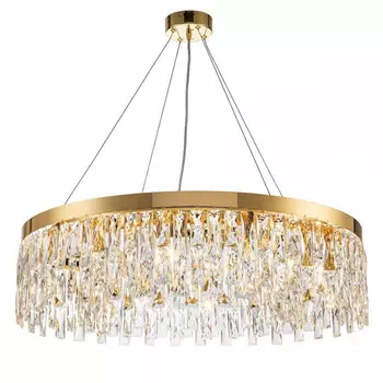 Подвесная люстра Indigo Anna 12029/12P Gold V000381