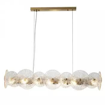 Подвесная люстра Indigo Miele 12021/7PL Brass