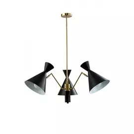 Люстра на штанге Crystal Lux Joven SP3 GOLD/BLACK (0760/303)