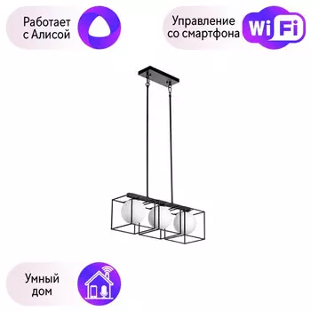 Подвесная люстра Lightstar с поддержкой Алисы, Gabbia 732137