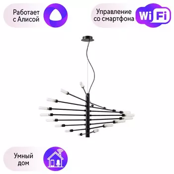 Подвесная люстра Lightstar с поддержкой Алисы, Ragno 733187