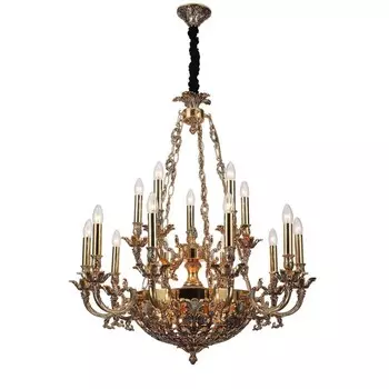 Подвесная люстра Lucia Tucci Firenze 1781.15.3 Antique Gold
