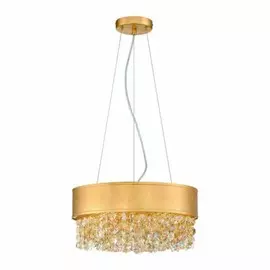 Подвесная люстра Lucia Tucci illuminazione fabian 1554.5 gold leaf