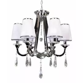 Подвесная люстра Lumina Deco Milesia LDP 8926-6 WT+CHR