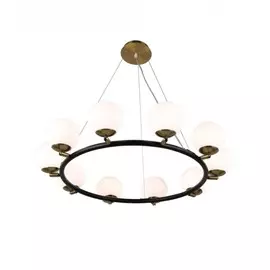 Подвесная люстра Lumina Deco Modica LDP 6032-10 BK+MD