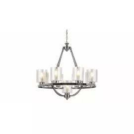 Подвесная люстра Lumina Deco Santini LDP 1220-9 CHR+WT