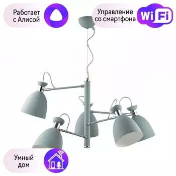 Подвесная люстра Lumion Kizzy с поддержкой Алиса 3735/5-A
