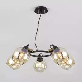 Подвесная люстра Mateo Eurosvet 70119/5 черный (a052288)