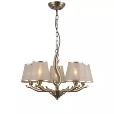 Подвесная люстра Natali Kovaltseva 79018/5C BRASS