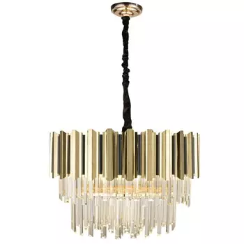 Подвесная люстра Natali Kovaltseva DELTA II 81449/10C GOLD