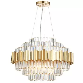 Подвесная люстра Natali Kovaltseva RUBY 81442/10C GOLD