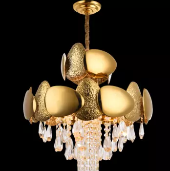 Подвесная люстра Natali Kovaltseva Valencia 91009/6C GOLD