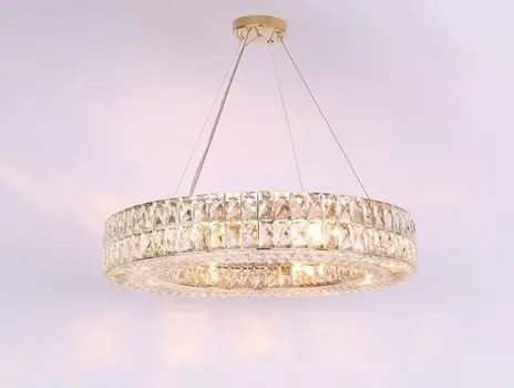 Подвесная люстра Newport 10125+8/S gold М0063509