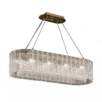 Подвесная люстра Newport 10820/90 brass oval М0064784