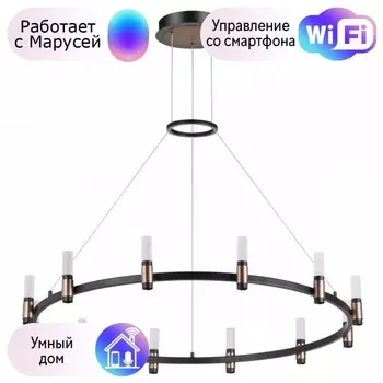 Подвесная люстра Odeon Light Candel с поддержкой Маруся 5009/48L-М