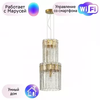 Подвесная люстра Odeon Light Merkale с поддержкой Маруся 4938/4-М