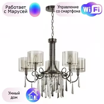 Подвесная люстра Odeon Nicole с поддержкой Маруся 4890/5-М