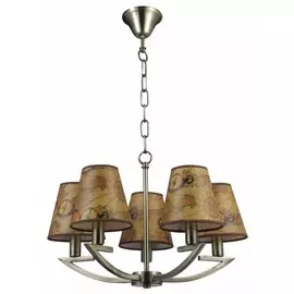 Подвесная люстра Escada Pirates 1021/5 E14*60W Bronze PIRATES