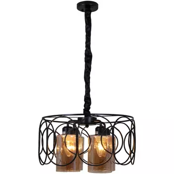 Подвесная люстра Reluce 03883-0.4-04 BK (1426854)